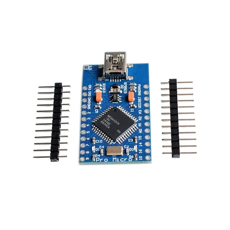 Модуль контроллера Thinary Electronic Pro Micro ATmega32U4 5 В/16 МГц Mega32U4 mini leonardo для
