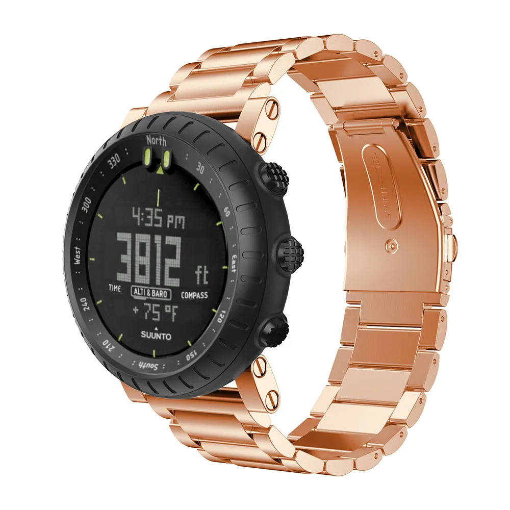 Ремешок из нержавеющей стали для часов Suunto Core браслет Ремешки наручных замена