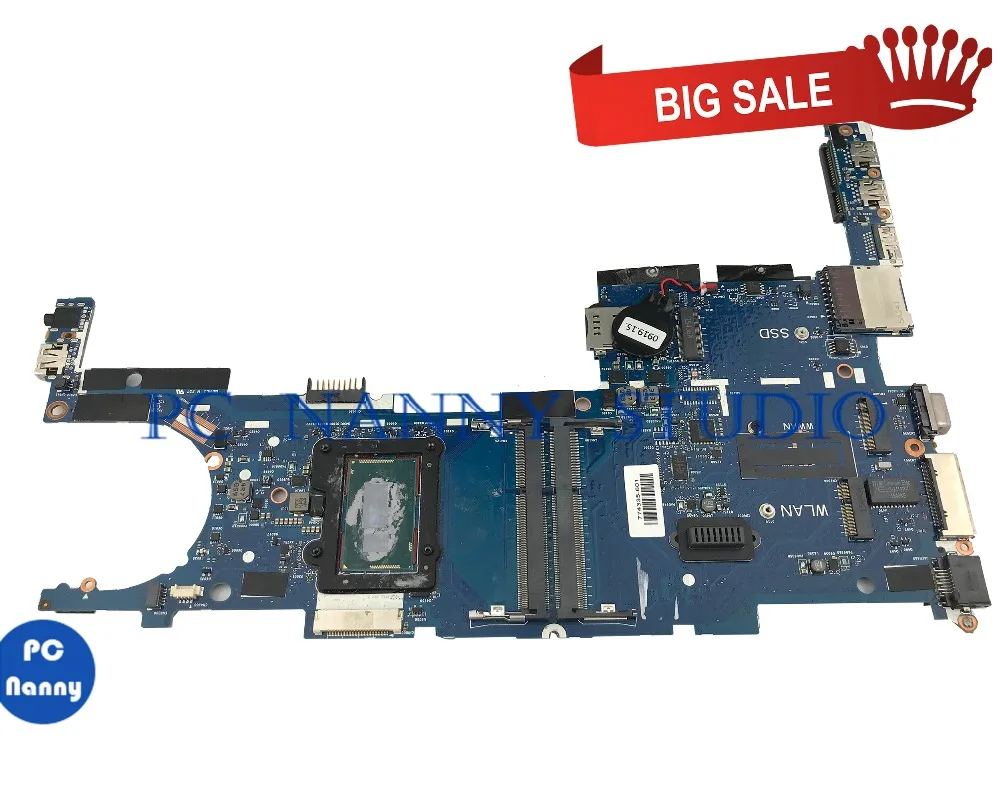 Материнская плата PCNANNY для ноутбука HP EliteBook 9480M 774335 601 6050a2648201 MB A02|Материнские платы