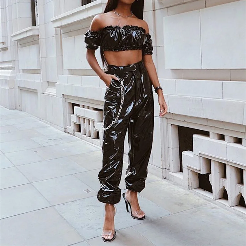 Pantalon Mujer Новое поступление Однотонные женские 2021 осенние и зимние новые Haren для