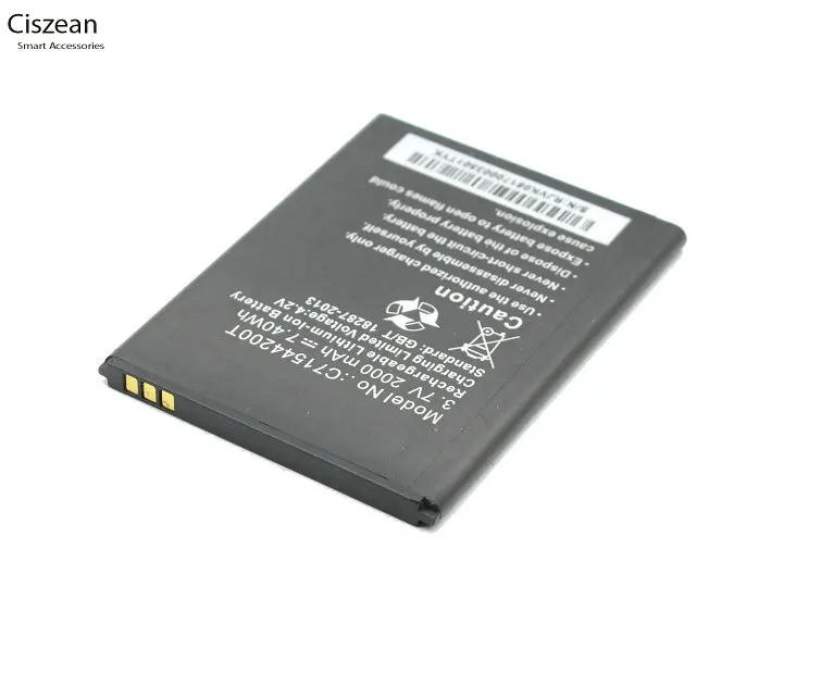 Ciszean 10 шт./лот C71544200T 2000 мАч умная фотобатарея для BLU Studio G D790L D790U D790 + код