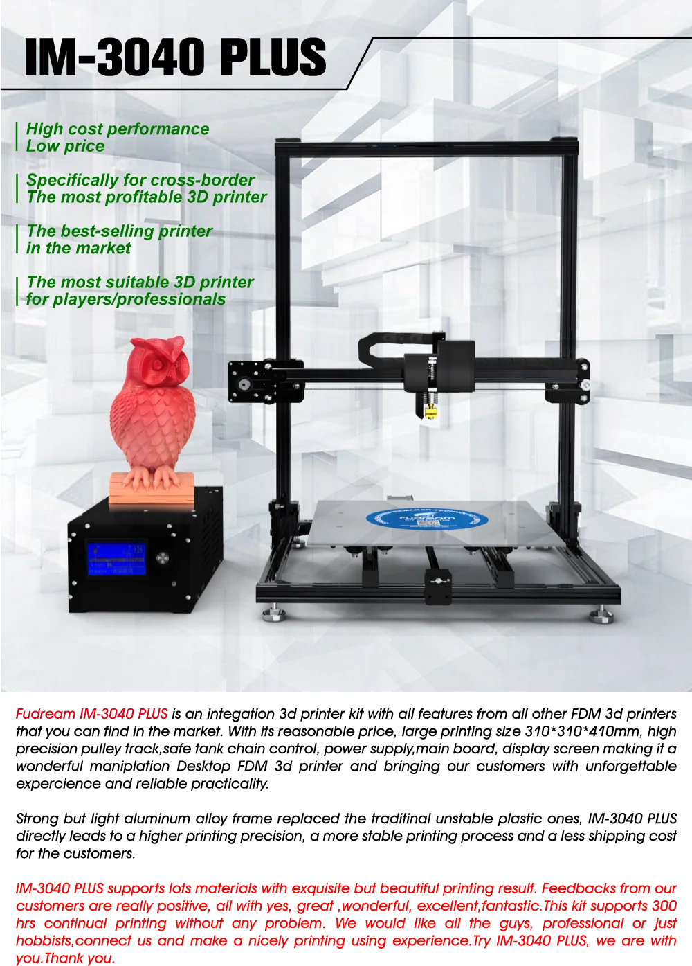 Китай 3 d принтер fdm оптом все в одном 3d принтер 3d металлический принтер pla/abs 3d печать Шэньчжэнь 3d печать производитель
