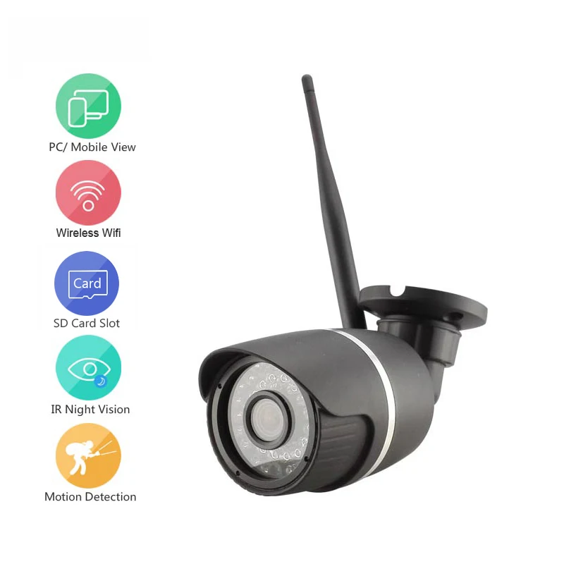 BFMore Беспроводная TF карта Wifi ip камера 720P 960P 1080P Sony Security P2P Onvif наружная