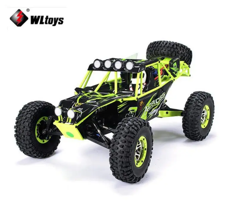 WLtoys 10428 1:10 RC Автомобиль 2 4G 4WD Электрический шлифованный Рок Гусеничный RTR