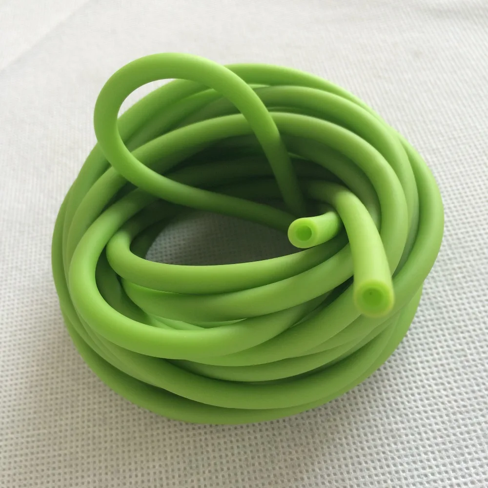 Охотничья катапульта 10 м в длину 3060 рогатки резиновая трубка OD 6 мм зеленый лук