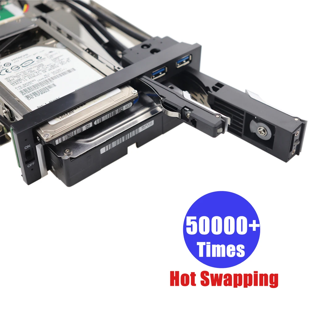 Корпус для настольного ПК оптический с двойным отсеком 5 25 дюйма 2 5/3 SATAT III HDD SSD
