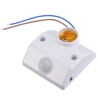 e27 pir infrared motion sensor led light lamp holder led lamp base pir motion sensor switch light holder socket