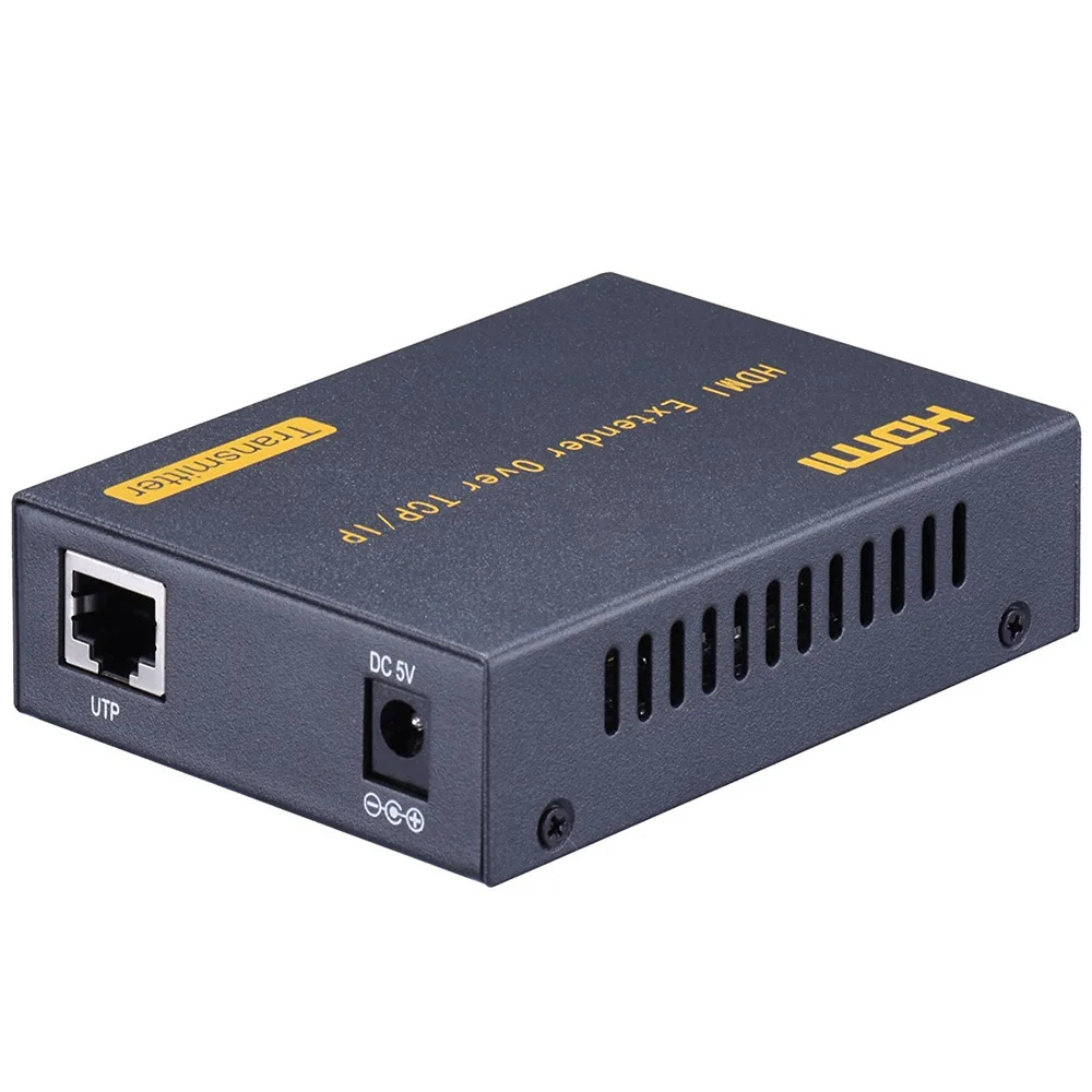 PUZHIJIE Новый HDMI удлинитель IP по Cat5 Cat5e Cat6 Cat7 IR Extensor UTP/STP LAN сетевой Ethernet TCP/IP |