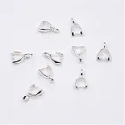 Бесплатная доставка, 10 шт., ювелирные изделия из серебра 925 пробы с платиновым покрытием, подвески, аксессуары, сережки из серебра 925 пробы, ювелирные изделия с серебряным покрытием, ювелирные изделия из серебра 925 пробы, ювелирные изделия с подвеской в виде пошива, серьги-подвески, бесплатная 