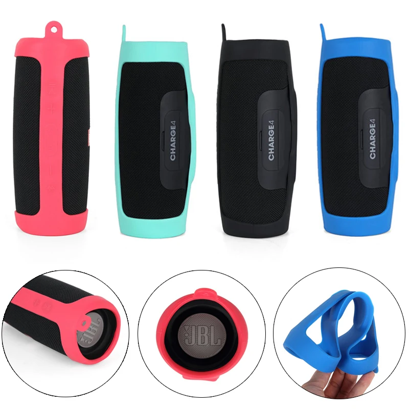 2 в 1 EVA жесткий чехол для хранения на молнии+ силиконовый чехол для JBL Charge 4 Bluetooth динамик для колонки JBL Charge4