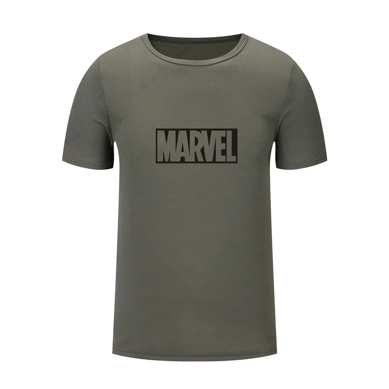 Летняя спортивная одежда Брендовые мужские сетчатые футболки Marvel heroes колготки