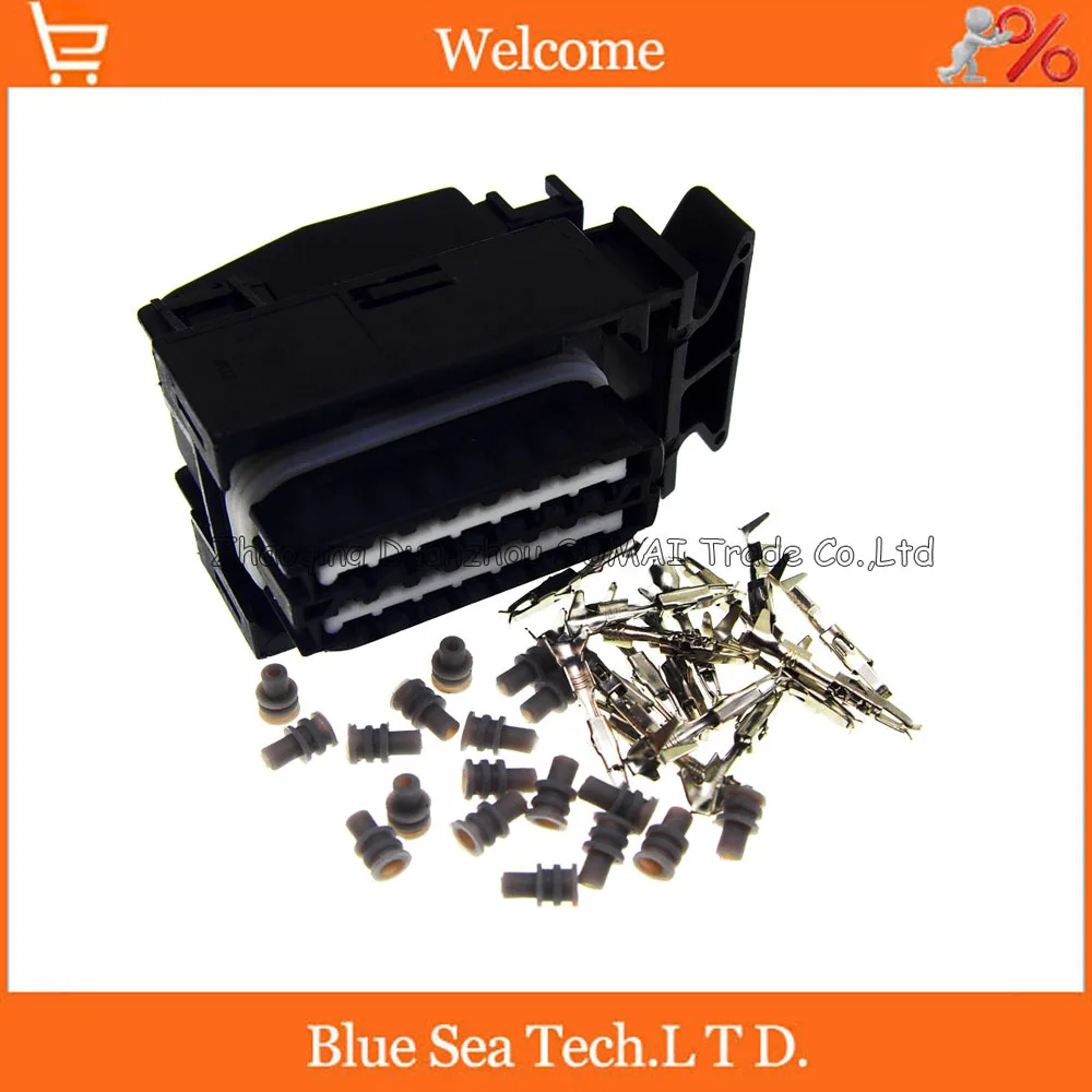 28 Pin 1J0 906 379 B гнездовой разъем для автоматической системы управления ECU