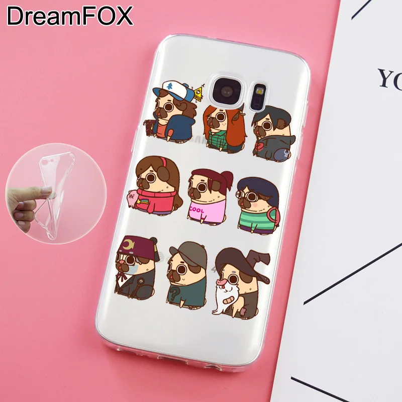 Мягкий силиконовый чехол из ТПУ для samsung Galaxy Note S 6 7 8 9 Edge Plus Grand Prime Dream Fox K340 |