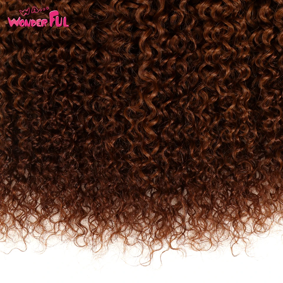 Эффектом деграде (переход от темного к кудрявый вьющиеся волосы малазийские