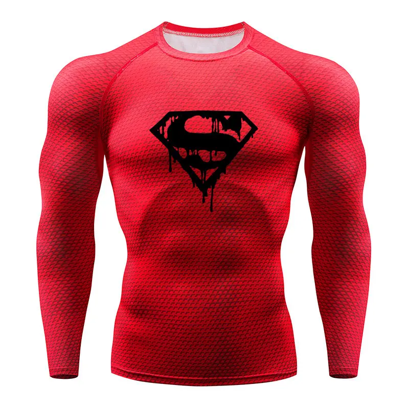 Мужская футболка для бега Gorilla Snake gym одежда для фитнеса Топ Рашгард одежда для футбола быстросохнущая спортивная мужская рубашка