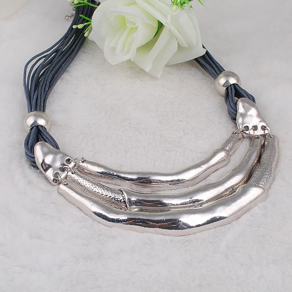 Ожерелье с подвеской 3 слоя винтажное ожерелье новое модное глянцевое в стиле