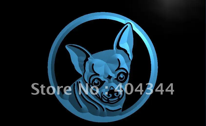 

LB661- Chihuahua Dog Breed Pet NEW LED Neon Light Sign home decor crafts