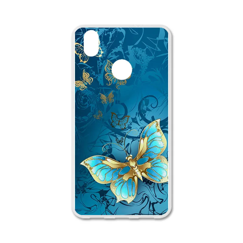 Q095 TPU чехол s для TP-Link Neffos C7, силиконовый чехол-бампер с цветочным рисунком для TP-Link, Neffos, Y7, 5,5 дюймов, чехол для телефона, мягкая задняя крышка, Fundas - Цвет: Q095
