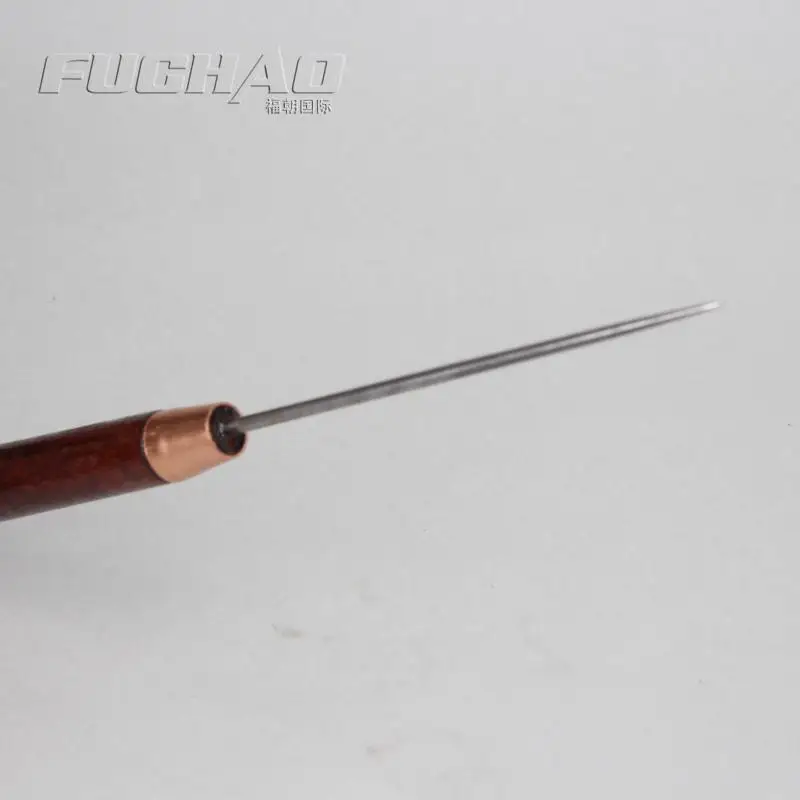 Black Wooden Handle Awl (Carbon Steel With handle)160mm Cloth Tool Sewing Machine Parts | Дом и сад