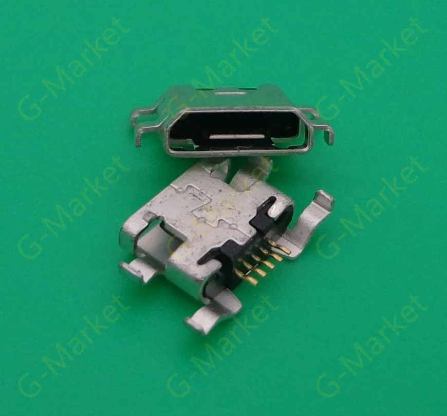 50 шт./лот для зарядного устройства ZTE Blade S6 5 0 micro usb разъем подключения док
