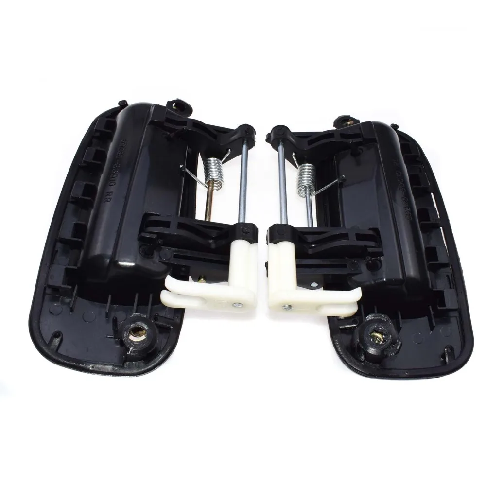 Rear Right &amp Left Outside Door Handle RL RR Black For Toyota Camry 1992 1993 1994 1995 1996 69240-33010 69230-33010 2.2L 3.0L |
