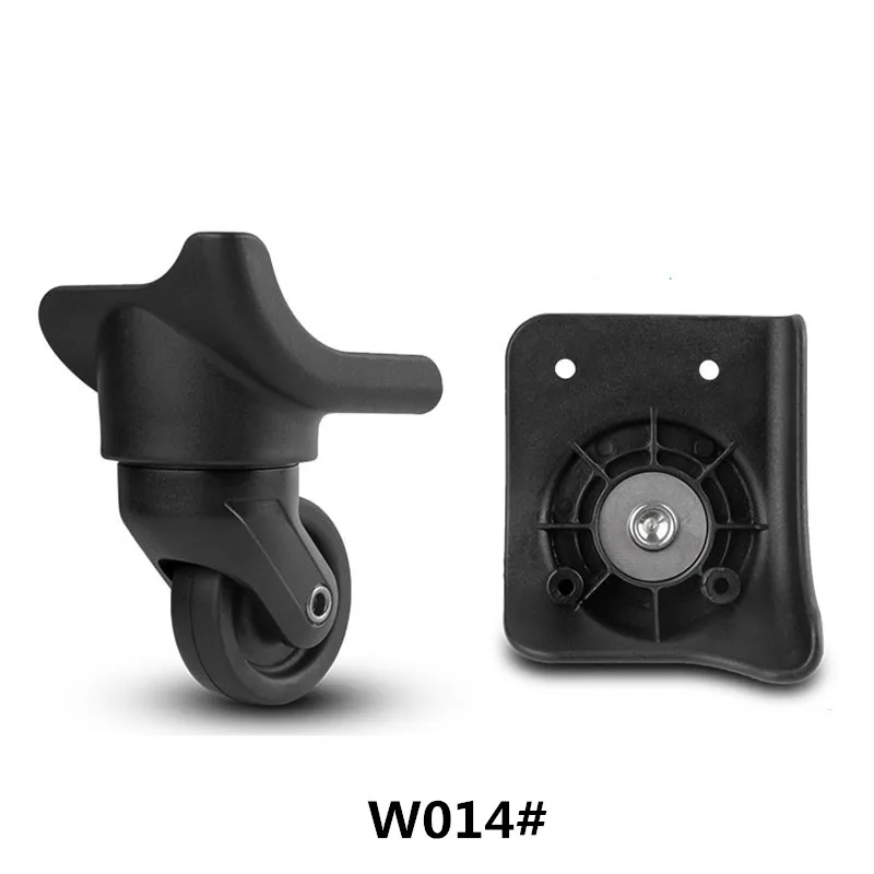 Replacement Rubber Trolley Luggage wheels Suitcase Wheels repair for suitcases luggage parts W014# | Багаж и сумки