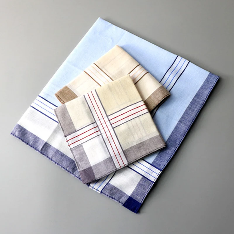 20 шт./лот новинка клетчатые праздничные носовые платочки в клетку классические