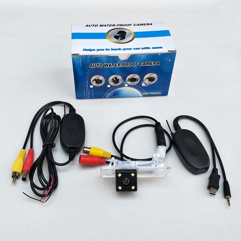Для Volkswagen CrossGolf/Golf Plus 2009 ~ 2014/RCA AUX беспроводной/HD широкоугольный объектив/CCD камера