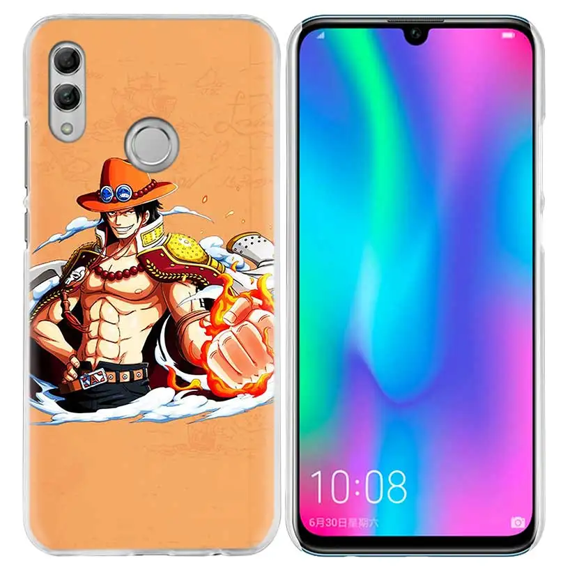 Одна деталь аниме чехол для huawei Honor 8X Y9 9 10 Lite Play 7C 8C 8S 8A фотоаппаратов моментальной печати 7S 7A Pro V20 20i Y6 Y7 Y5 жесткий чехол из ПК для телефона Coque
