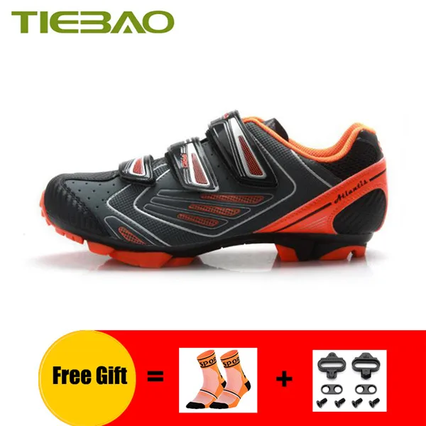 Cleats for 1521 O Tiebao sapatilha ciclismo mtb велосипедная обувь Мужская дышащая самоблокирующаяся обувь для горного велосипеда spd педали спортивные mtb кроссовки - Цвет: Cleats for 1521 O