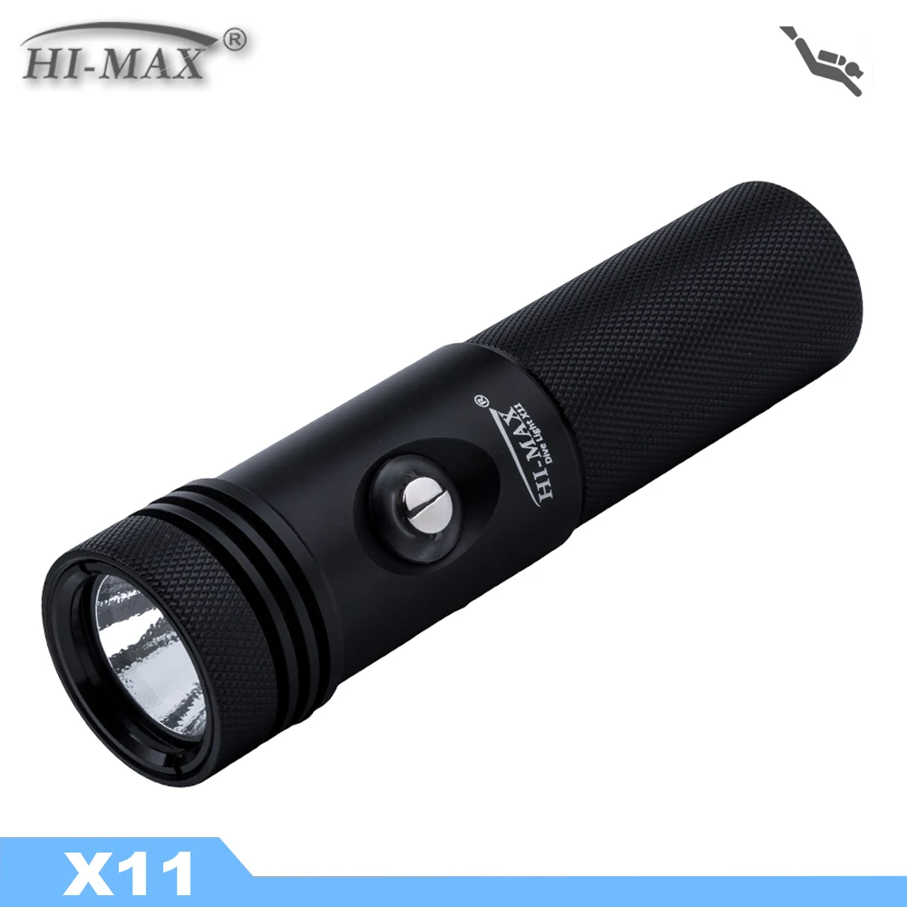 Подводный фонарь Hi Max X11 650 люмен|diving light|scuba diving lightdiving torch |