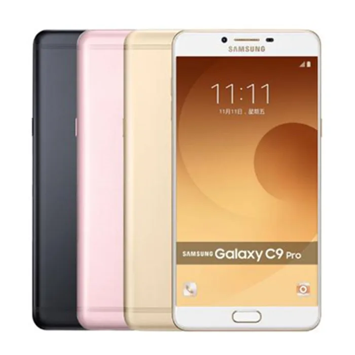 Мобильный телефон Galaxy C9 Pro C9000 samsung 4G LTE, четыре ядра, Android 6 ГБ ОЗУ, 64 Гб ПЗУ, камера 16 МП, мобильный телефон 6 дюймов