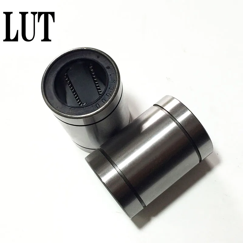 Высокое качество 2 шт./лот линейные шариковые подшипники LM6LUU LM8LUU LM10LUU LM12LUU 6 мм 8 10