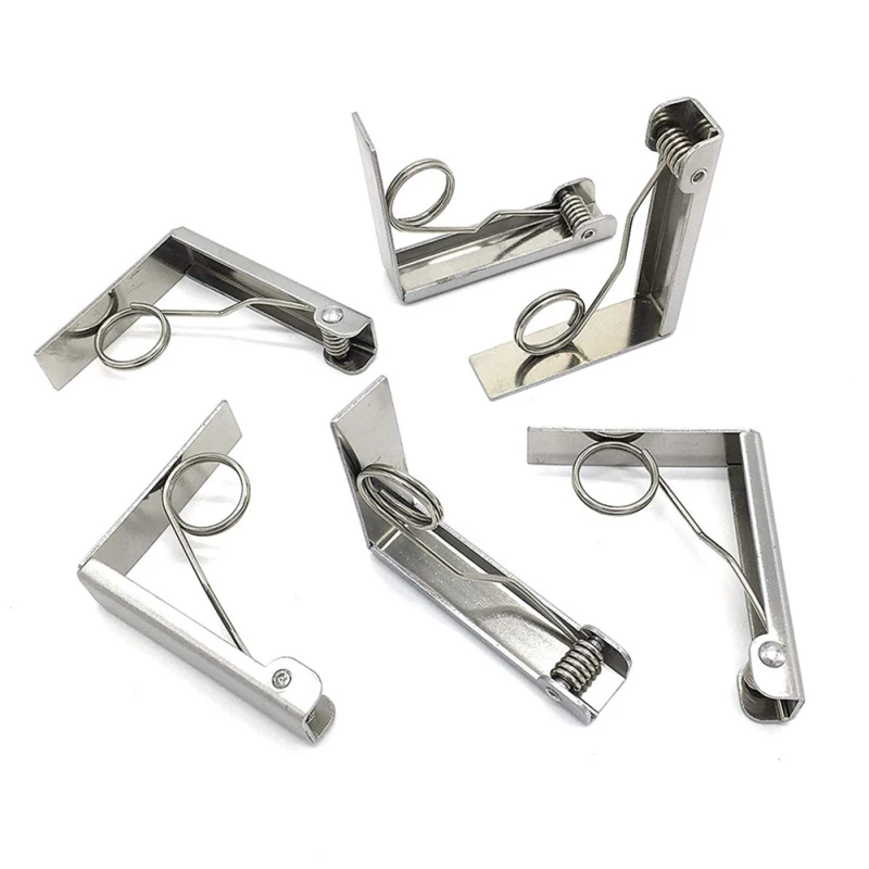 Зажимы для скатертей из нержавеющей стали свадебной променады держатель стола