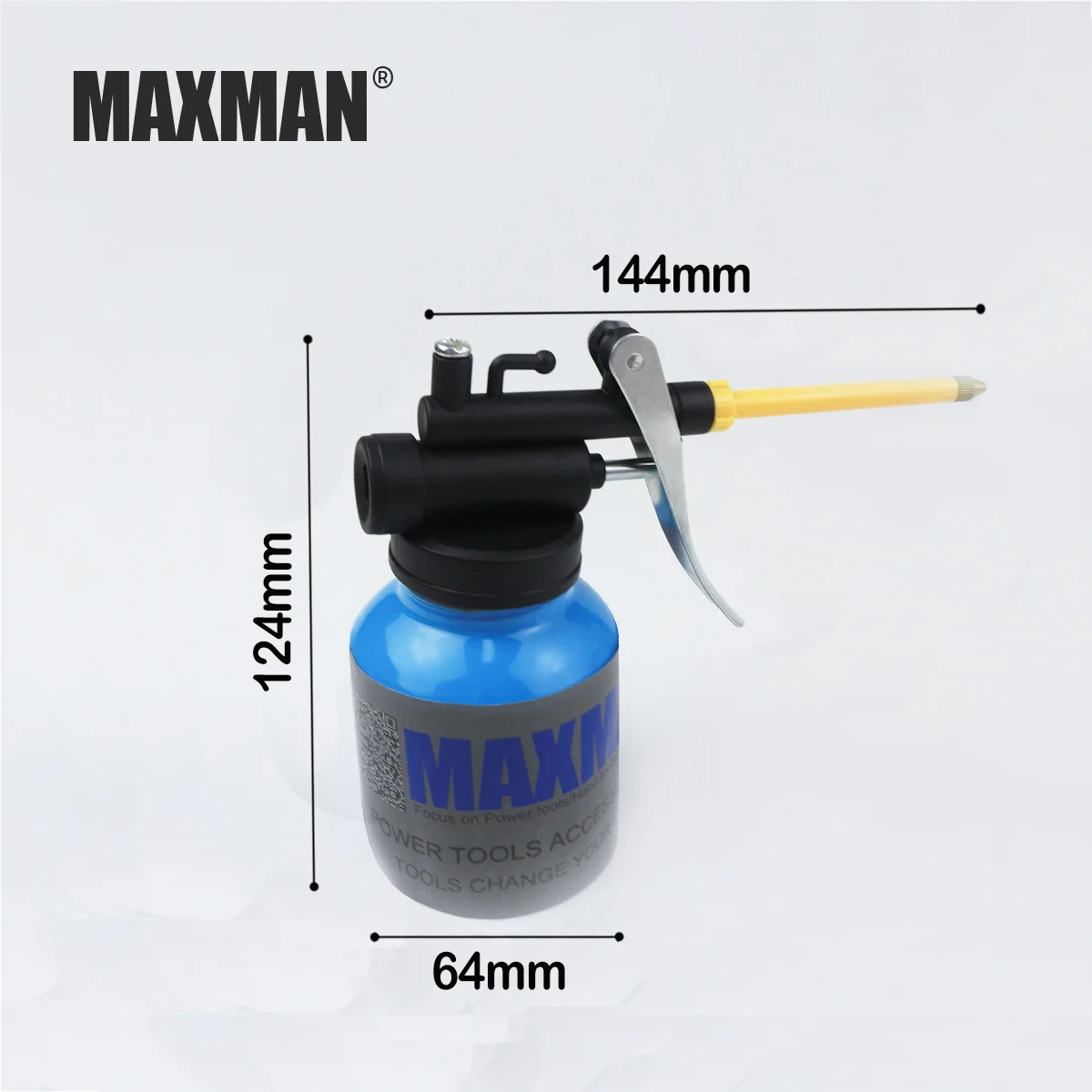 MAXMAN Новый 250 г насос высокого давления масленка длинный рот масляный горшок
