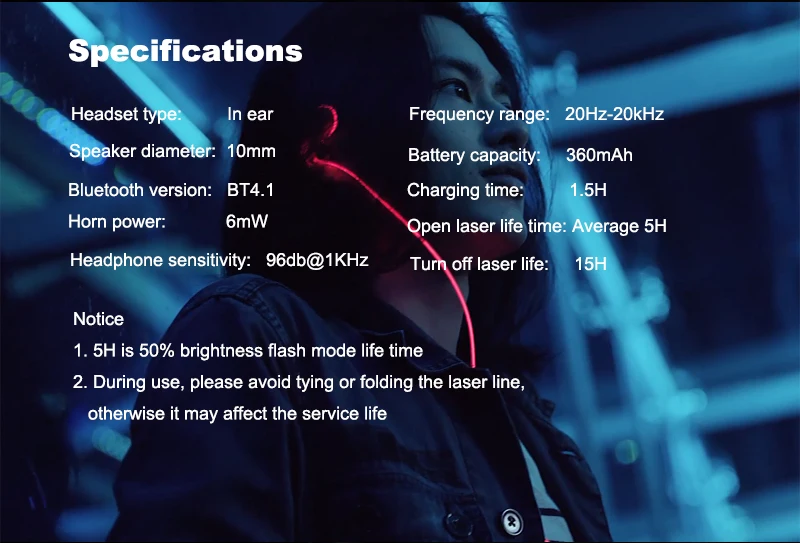 Meizu HALO лазерная вспышка Bluetooth гарнитура в ухо спортивные наушники для бега с микрофоном магнитные наушники для Apple android