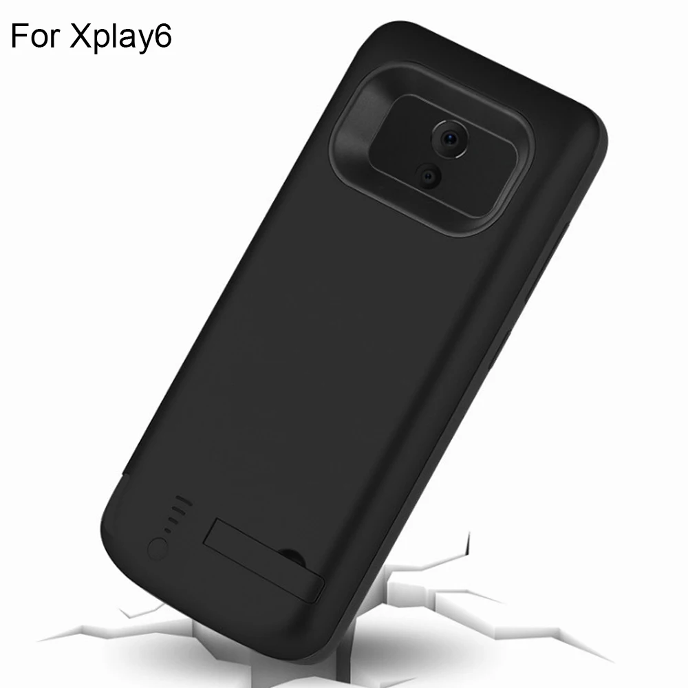 ДЛЯ VIVO X Play 6 6000 мАч чехол для аккумулятора ТПУ Рамка защитное зарядное устройство