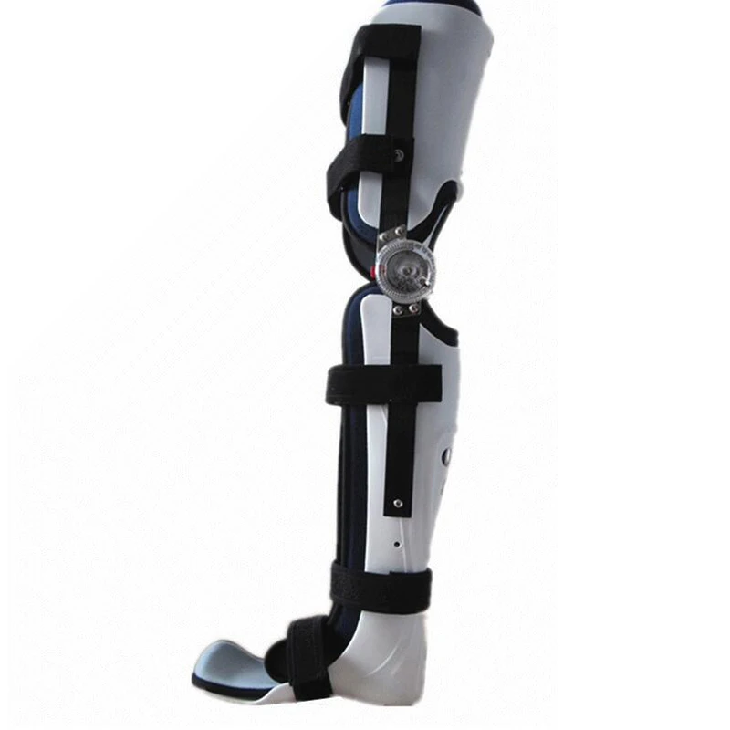 Регулируемая коленная стопа Ортез Иммобилизация поддержка бедра перелом