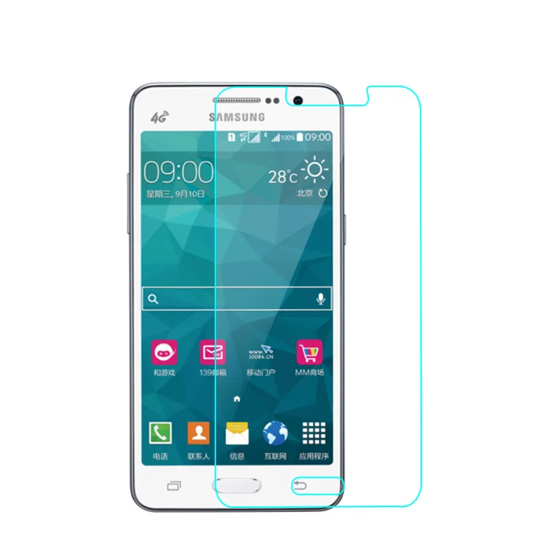 2.5D прозрачное закаленное стекло для Samsung Galaxy Grand Prime G5308W G530F G530FZ G530Y G530H