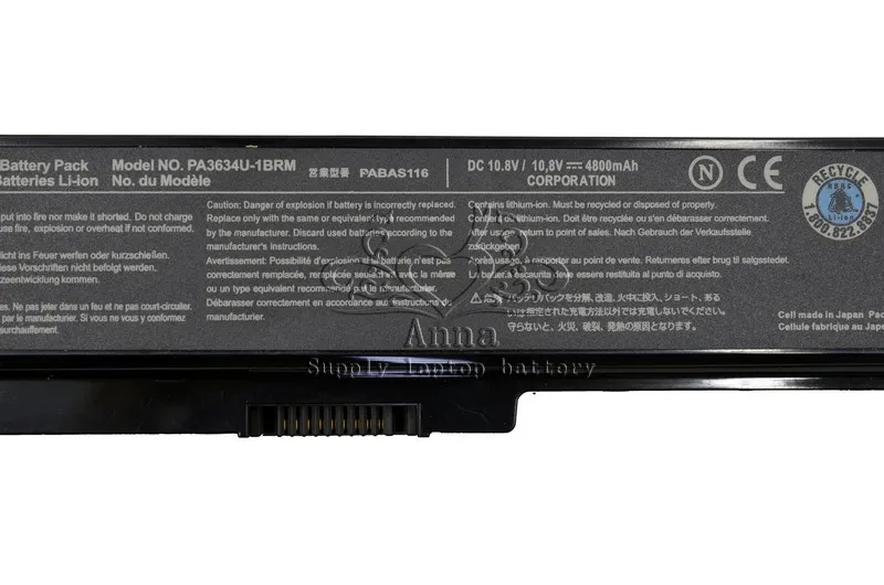 Аккумулятор JIGU для ноутбука Toshiba M862 M900 M901 M903 M905 M906 M907 M908 M909 M910 M911 M915 M916 A655 A660A665|battery