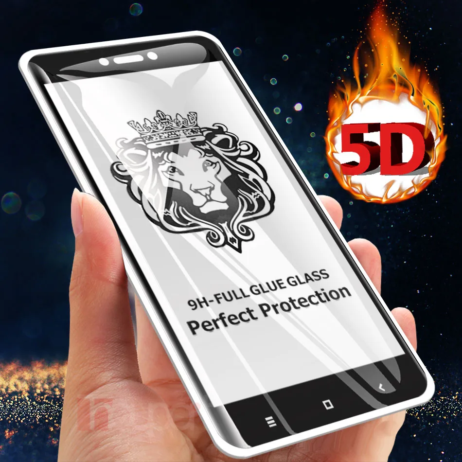 5D закаленное стекло для Xiaomi Redmi Note 4X Note 4 стекло Защита экрана полное покрытие Flim для Xiaomi Redmi 4X Стекло Global Ver