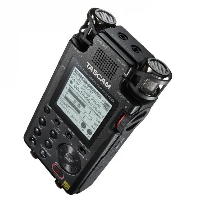 TASCAM DR 100MKIII рекордер обновленная литиевая батарея двойная запись 192 кГц/24 бит