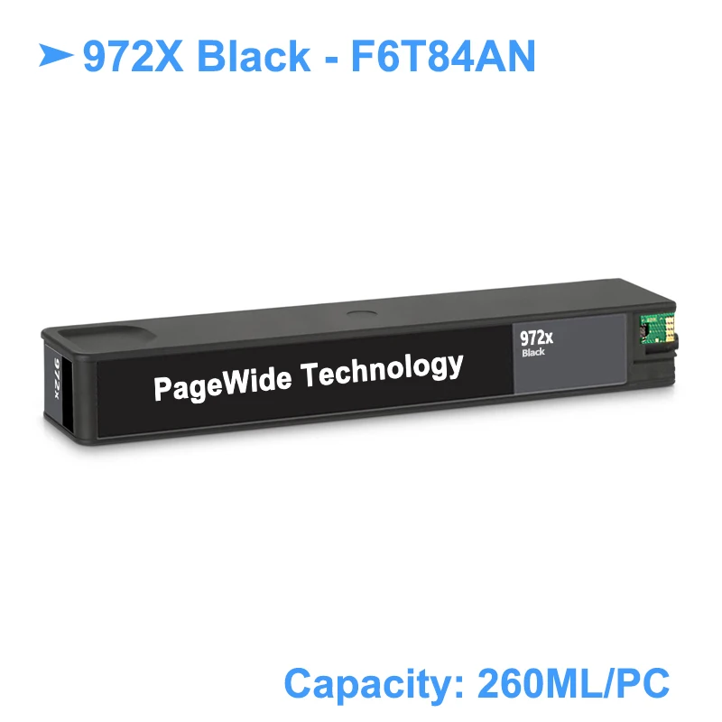 [Сторонний бренд] для HP 972X 972XL сменный чернильный картридж PageWide Pro 352dw 452dn 452dw 377dw 477dn