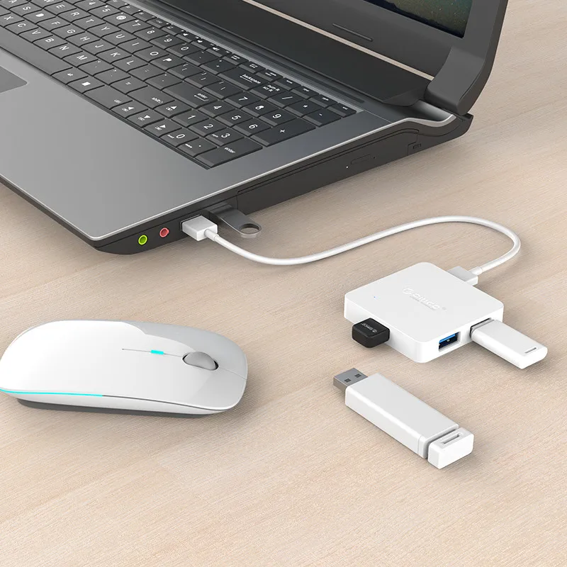 USB хаб ORICO TA4U usb 4 порта 3 0 может использоваться в качестве зарядного устройства для