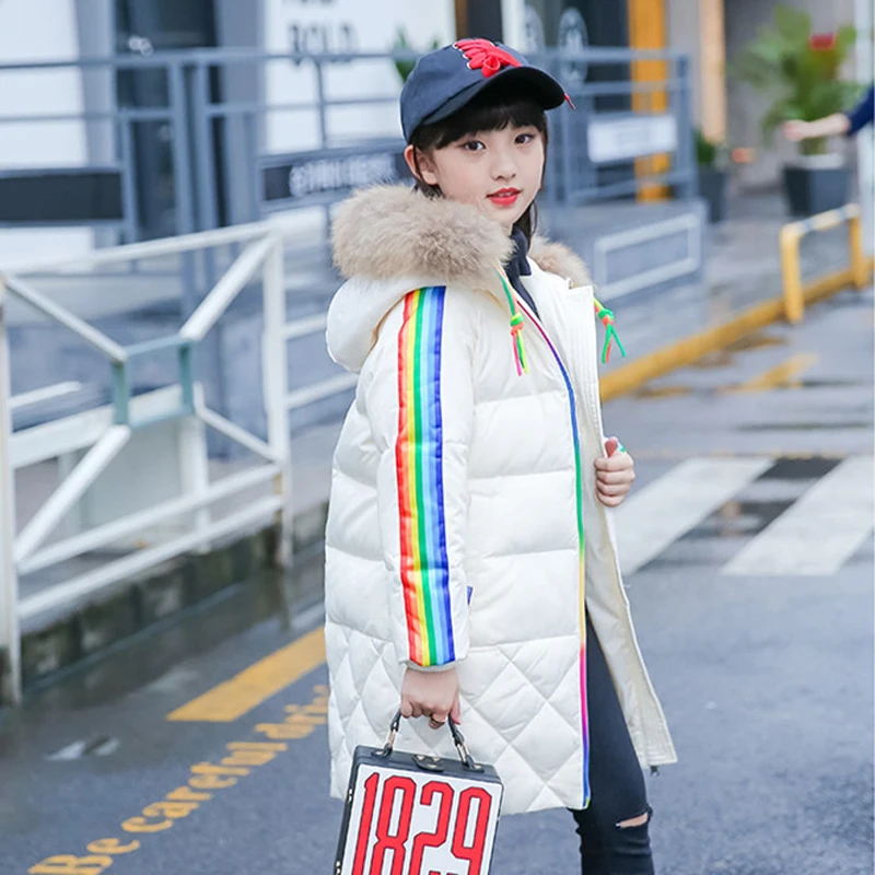 2018 горячая Распродажа зимняя одежда для малышей Детские пальто вниз новая