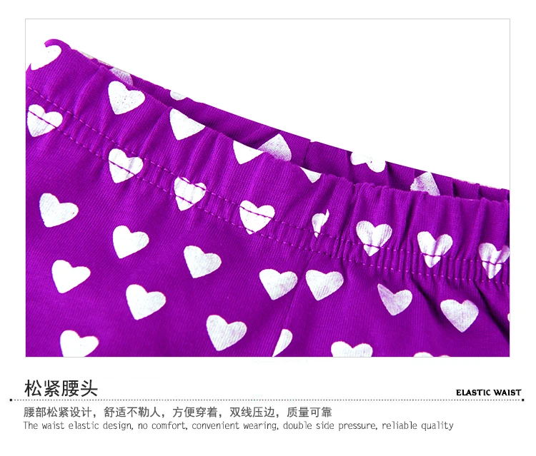 Хлопковые пижамы для девочек фиолетовые топы с длинными рукавами и принтом +