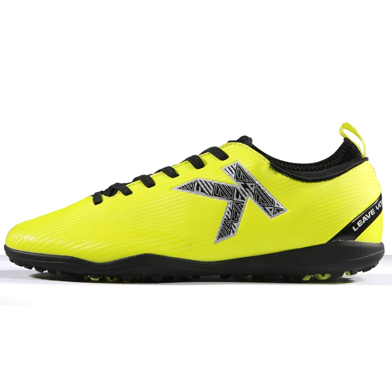 Kelme Нескользящая одежда для мужчин футбольные соревнования обучение Phantom Vision Academy TF футбольные бутсы газон футбольные бутсы 68831121 - Цвет: Yellow
