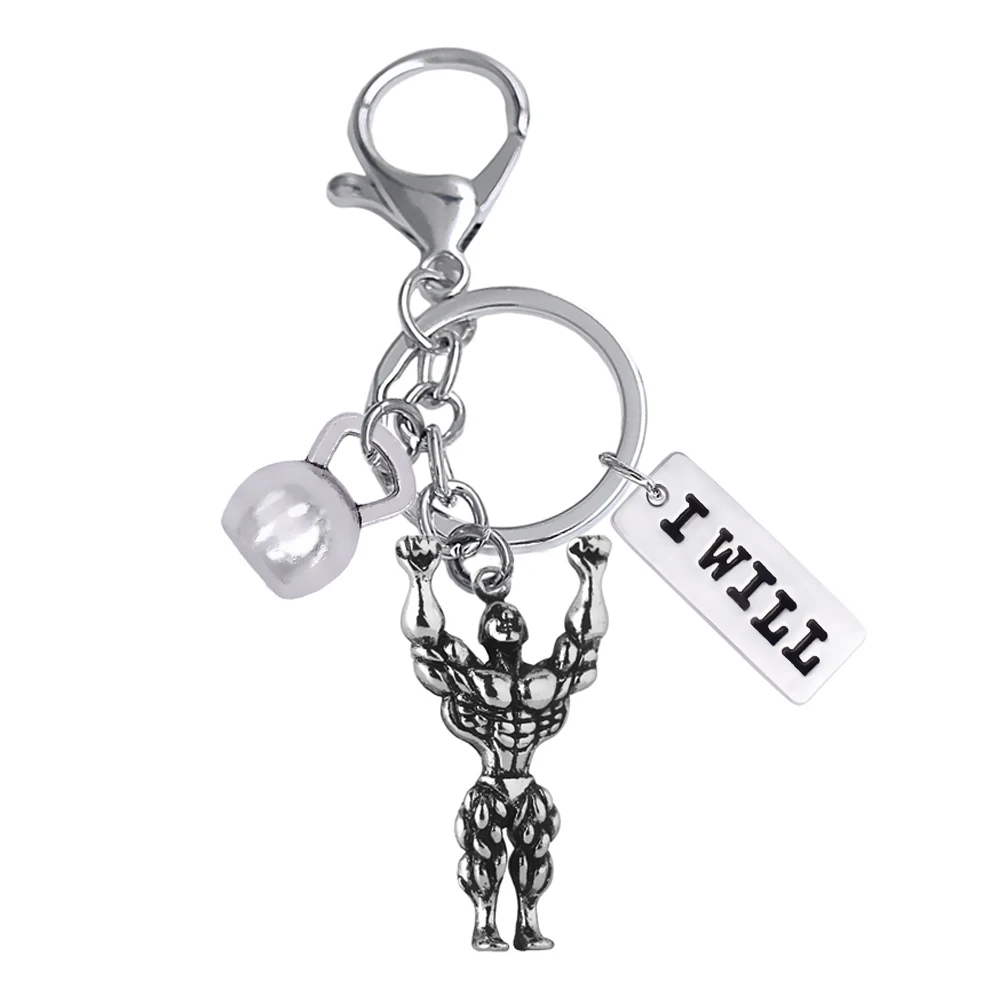 Стильный фитнес брелок для ключей от любителей спорта|key chain|car key chainpendant keychain |