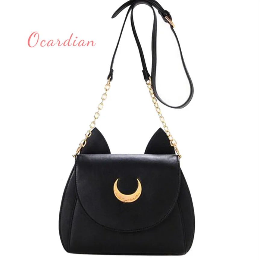 OCARDIAN bolsas mujer Сейлор Мун сумка на плечо Женская Luna кожаная женская через