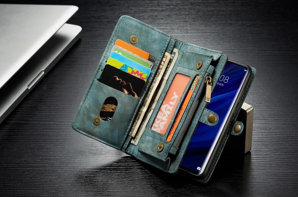 Кошелек на молнии, чехол для телефона, Fundas для huawei P30 Pro, чехол, Coque для huawei P30 Lite, роскошный чехол из искусственной кожи, Магнитный чехол из ТПУ